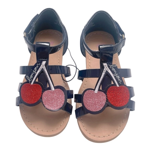 080 H&M Shimmery Cherry Sandals - Picture 3 of 9